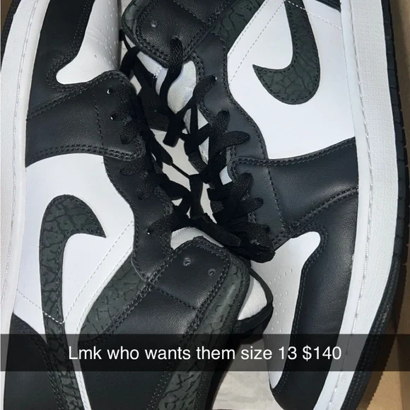 Size 13 Jordan Ones - Picture 4 of 5